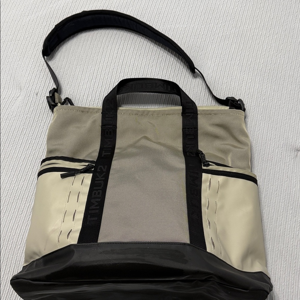 Tech Tote by Timbuk2 . Two-Tone Tote Bag with Black Accents